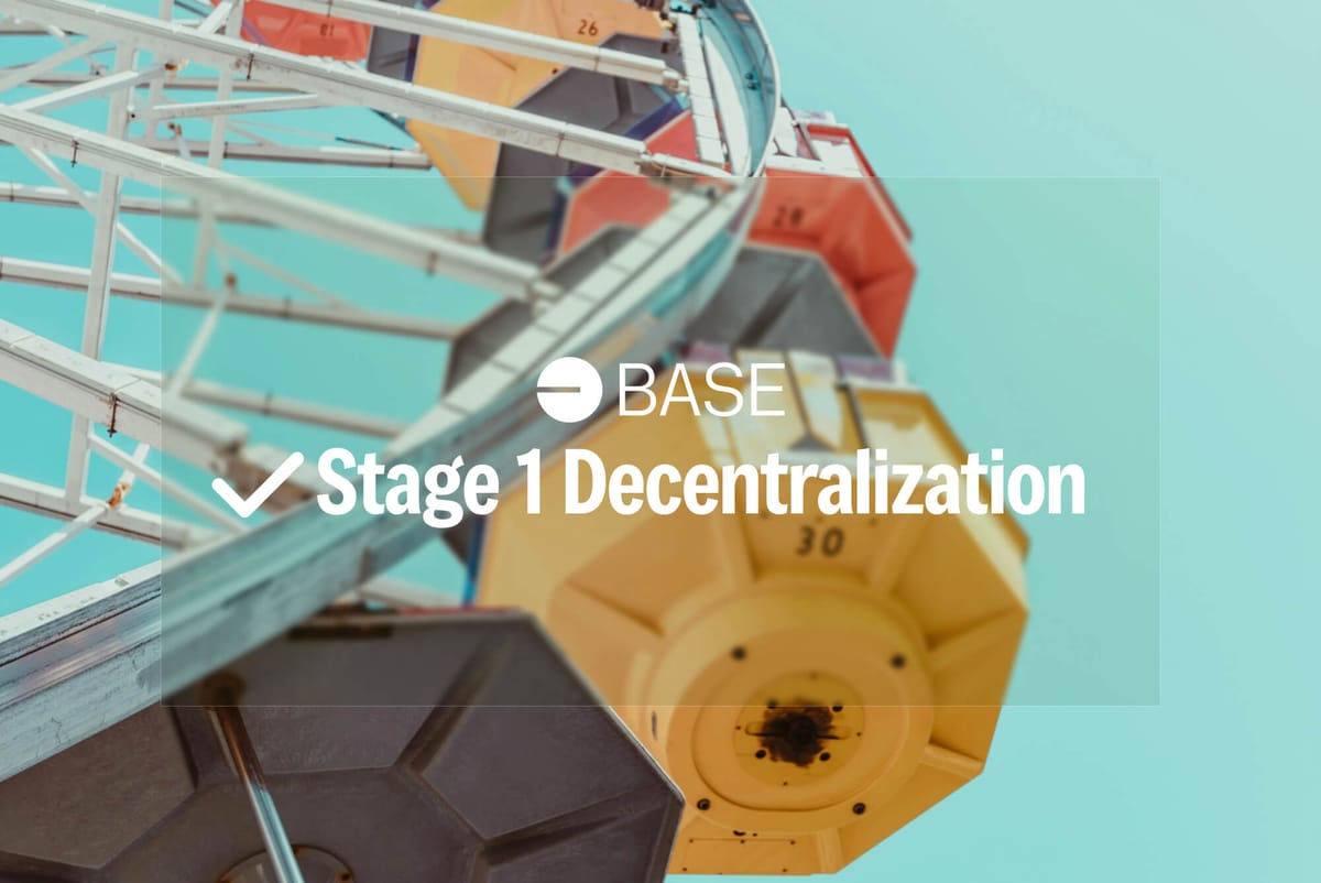 Base、分散化ステージ1に到達：万人に開かれた未来へ