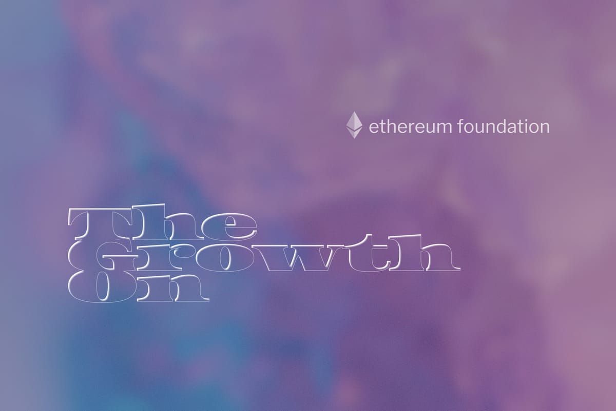 Ethereum Foundation、エコシステム開発支援体制を抜本刷新
