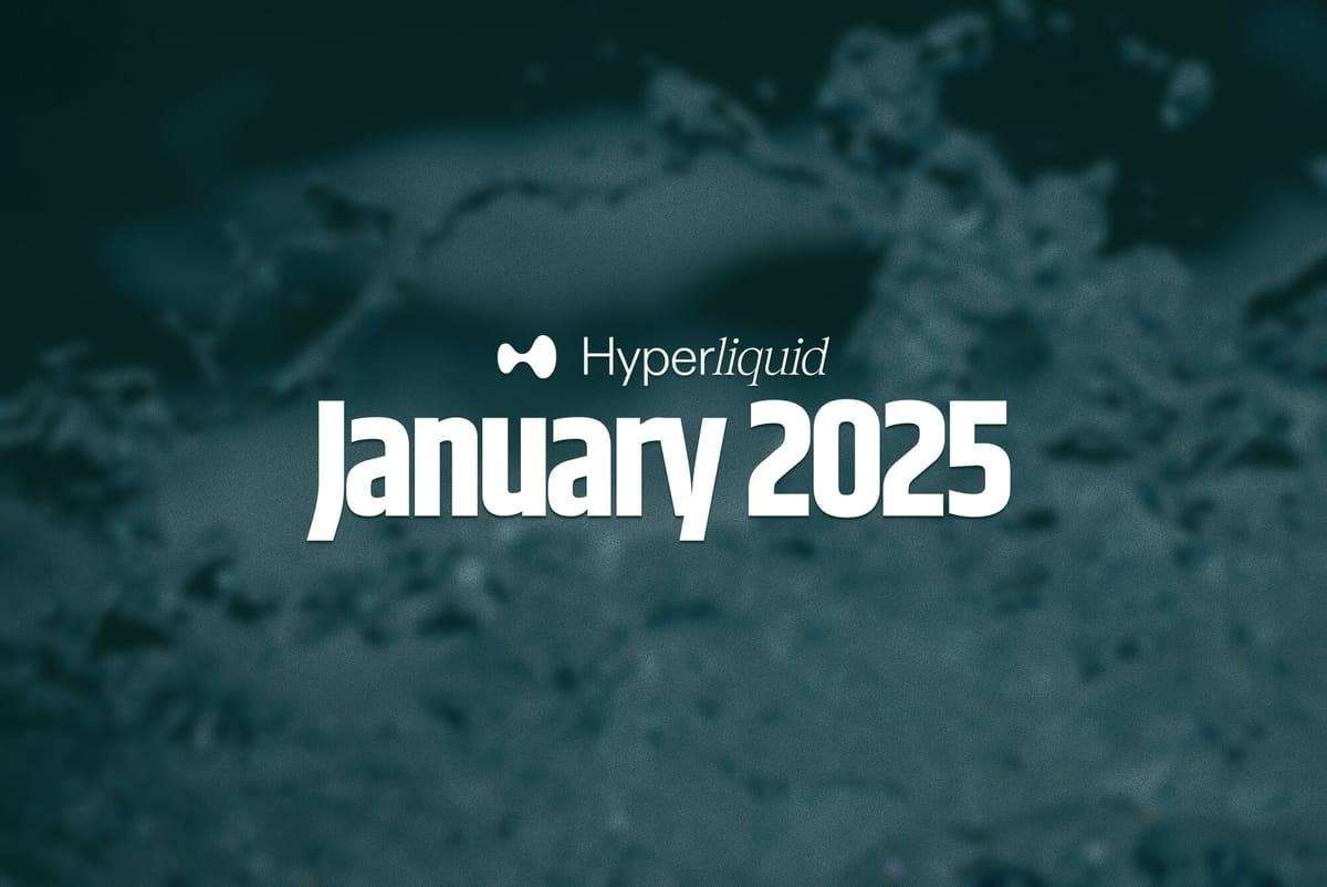 Hyperliquid 1月のハイライト