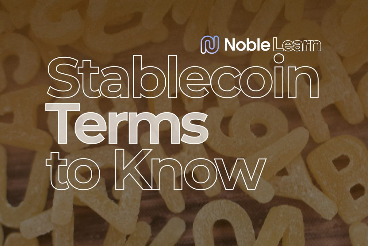ステーブルコイン入門：知っておきたい15の基本用語
