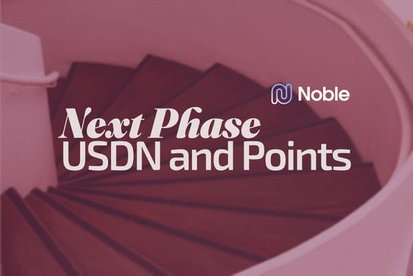 Noble USDNポイント：NOBLEトークンとシーズン2
