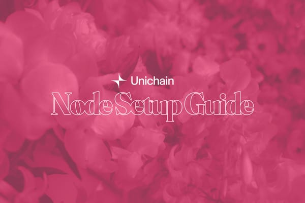 Dockerを利用してUnichainノードを立てよう！初心者向け完全ガイド